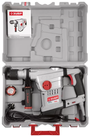 Перфоратор ЗУБР SDS-Max, 10Дж, 1250Вт, кейс ЗПМЭ-1250ЭК купить в Магнитогорске