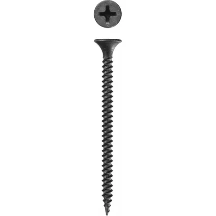 Саморезы фосфатированные с мелкой резьбой, гипсокартон-металл, ЗУБР 300016-35-055, PH2, 3,5 x 55 мм, 35 шт 300016-35-055 купить в Магнитогорске