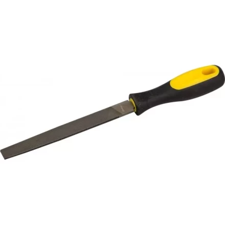 Напильник STAYER &quot;PROFI&quot; плоский, с двухкомпонентной рукояткой, № 2, 200мм 16601-20-2 купить в Магнитогорске