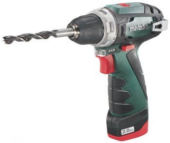 Дрель-винтоверт аккумуляторная Metabo Power Maxx BS Basic 10.8В, 2х2.0Ач, LiIon купить в Магнитогорске