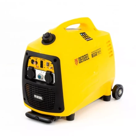 Генератор инверторный GT-3200iSE, 3.2 кВт, 230 В, бак 6 л, закрытый корпус, электростартер Denzel 94703 купить в Магнитогорске