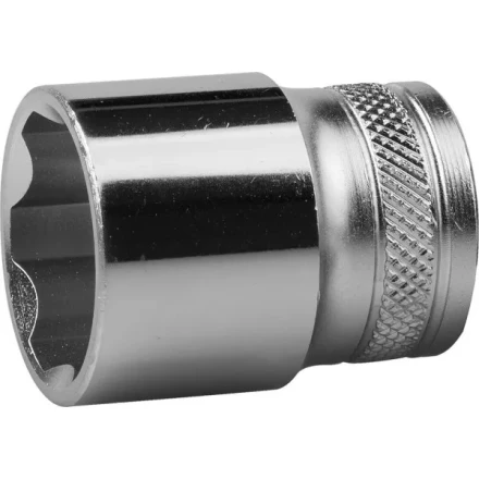 Торцовая головка KRAFTOOL &quot;INDUSTRIE QUALITAT&quot;, Cr-V, FLANK, хромосатинированная, 1/2&quot;, 22 мм 27805-22_z01 купить в Магнитогорске