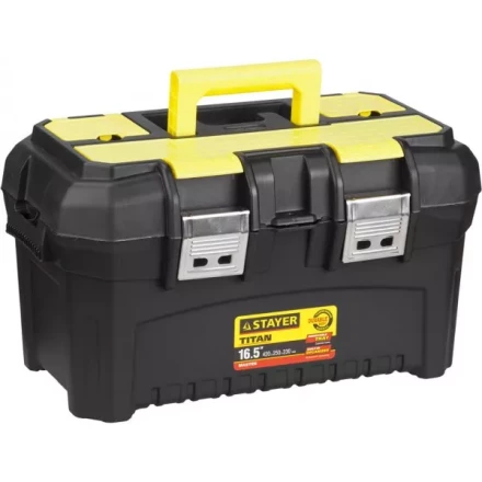 Ящик для инструмента &quot;TITAN-16&quot; пластиковый, STAYER 38016-16 купить в Магнитогорске