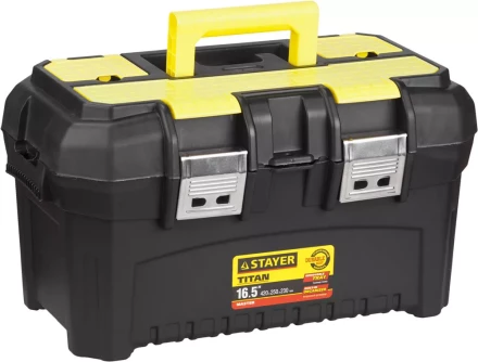 Ящик для инструмента &quot;TITAN-16&quot; пластиковый, STAYER 38016-16 купить в Магнитогорске