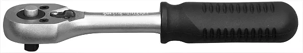 Ключ-трещотка 1/4" с переключателем CrV хромированный MATRIX MASTER 14010 купить в Магнитогорске