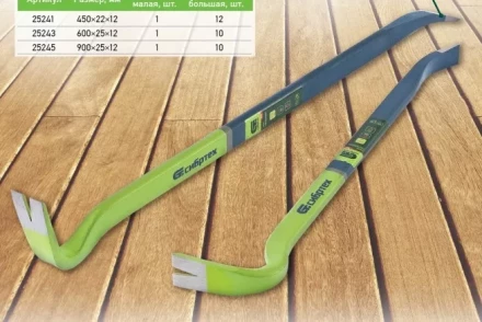 Лом-гвоздодер 450X22X12 мм СИБРТЕХ 25241 купить в Магнитогорске