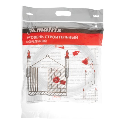 Гидроуровень Matrix 37092, удлиненная колба, рельефная градуировка, 10м купить в Магнитогорске