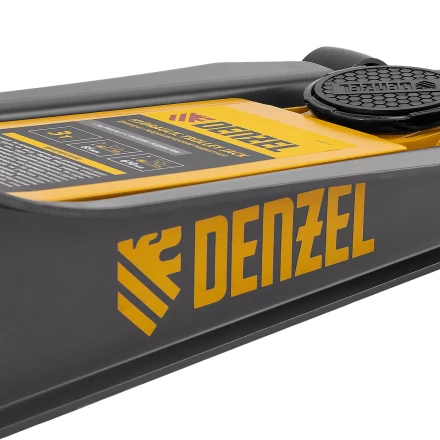 Домкрат гидравлический подкатной Denzel 51271, 3 т, 85-610 мм, быстрый подъем, низ. подхват, проф, SUV купить в Магнитогорске