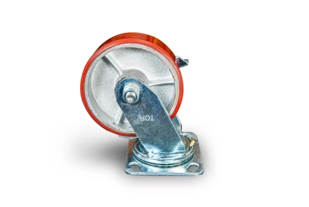 Колесо большегрузное поворотное SCpb 55 125 мм полиуретановое с тормозом (N) 1024152 купить в Магнитогорске