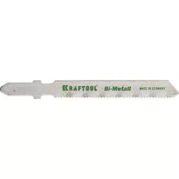 Полотна KRAFTOOL, T118AF, для эл/лобзика, Bi-Metall, по металлу (1,5-2мм), EU-хвост., шаг 1,2мм, 55мм, 2шт 159555-1,2 купить в Магнитогорске
