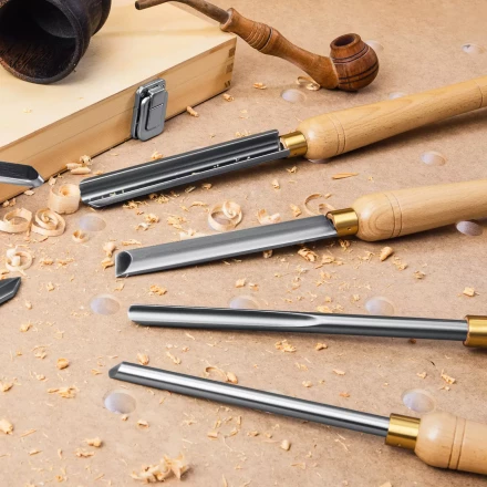 Набор профессиональных токарных резцов по дереву KRAFTOOL 18368 купить в Магнитогорске