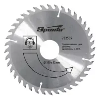 Пильный диск по дереву, 180 х 22мм, 40 зубьев SPARTA 732425