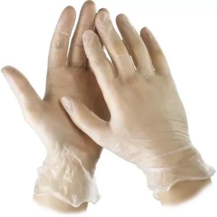 Перчатки STAYER &quot;MASTER&quot; виниловые экстратонкие, M, 100шт 11207-M купить в Магнитогорске