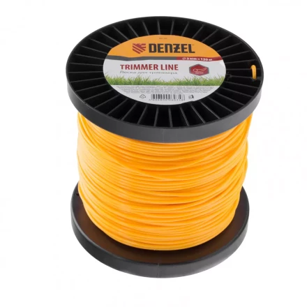 Леска для триммера круглая  3,0 мм 120 м на Din катушке Россия Denzel 96135 купить в Магнитогорске
