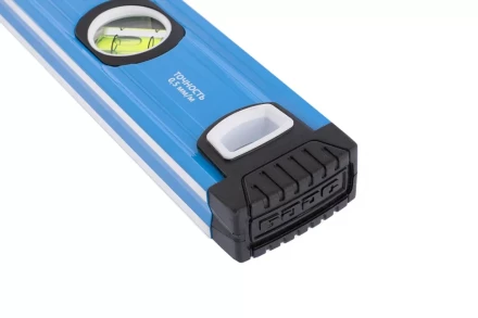 Уровень алюминиевый 800 мм профиль 1.6 мм фрезерованный ударопрочные заглушки 3 глазка БАРС 34424 купить в Магнитогорске