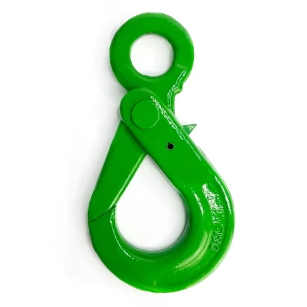 Крюк самозапирающийся с проушиной HITCH 13-Т8 кл 5.4 Т (SZ071267) купить в Магнитогорске