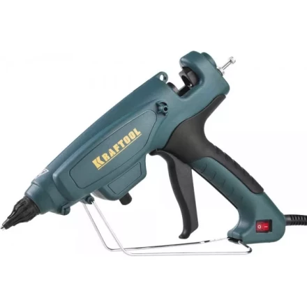 Пистолет клеевой (термоклеящий) &quot;PRO&quot;, KRAFTOOL 06843-300-12, электр, двухкомп корпус, регулятор темп, выход клея 1,5 кг/час, d=12мм, 300Вт 06843-300-12 купить в Магнитогорске