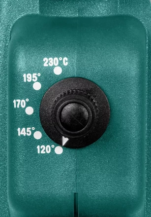 Пистолет клеевой (термоклеящий) &quot;PRO&quot;, KRAFTOOL 06843-300-12, электр, двухкомп корпус, регулятор темп, выход клея 1,5 кг/час, d=12мм, 300Вт 06843-300-12 купить в Магнитогорске