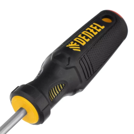 Отвертка PH2х150 мм, CrV, трехкомпонентная рукоятка Denzel 12180 купить в Магнитогорске